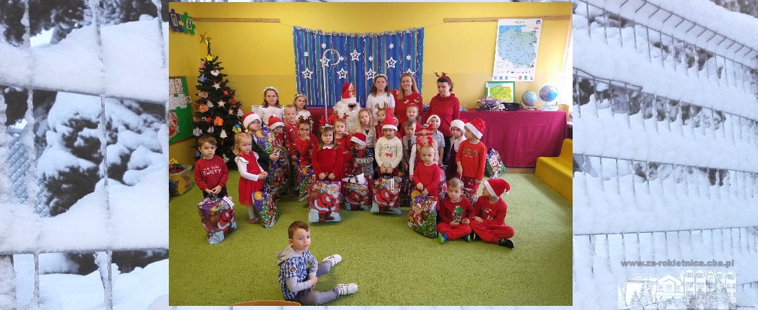 Spotkanie z Mikołajem w Oddziałach Przedszkolnych