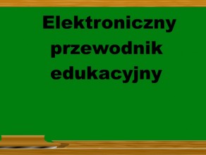 Elektroniczny przewodnik edukacyjny
