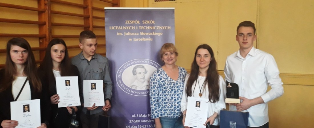 XV  Kuratoryjny  Konkurs Wojewódzki „Juliusz Słowacki i jego epoka”