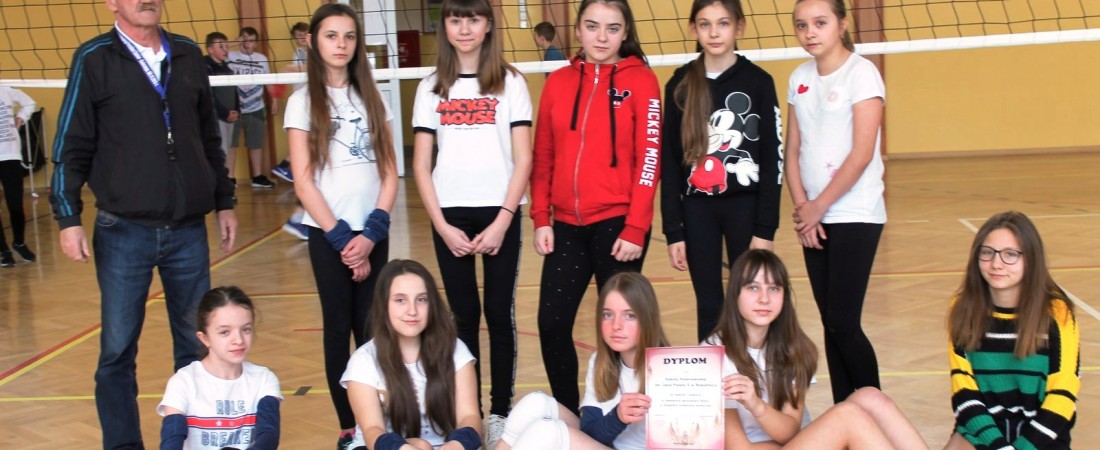 Gminne Igrzyska Dzieci w mini piłce siatkowej dziewcząt i chłopców