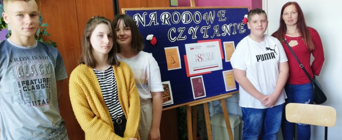 Narodowe Czytanie w SP w Rokietnicy