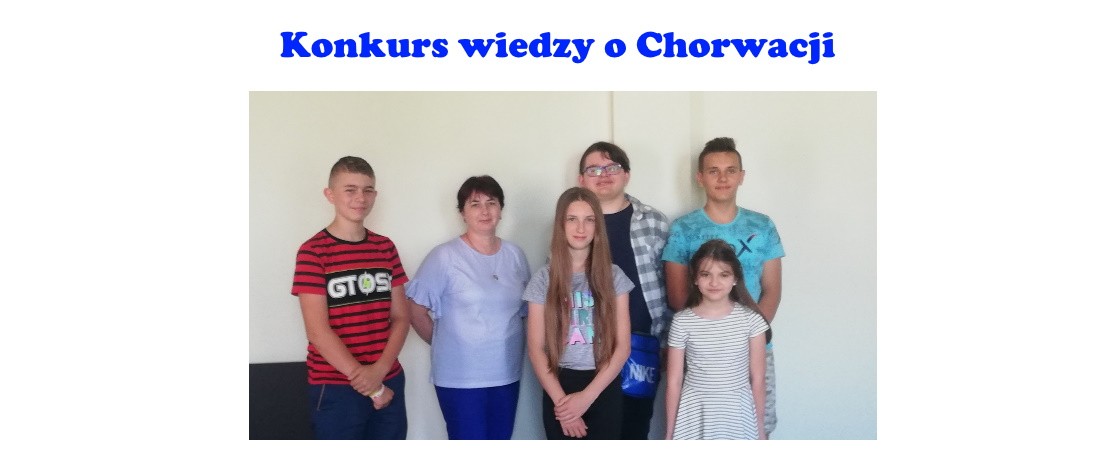 Podkarpacki konkurs wiedzy o Chorwacji rozstrzygnięty