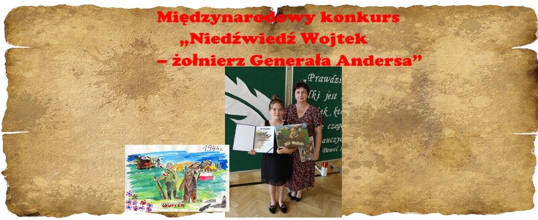 SUKCES OLI ZAJĄC Z KLASY IV W MIĘDZYNARODOWYM KONKURSIE.