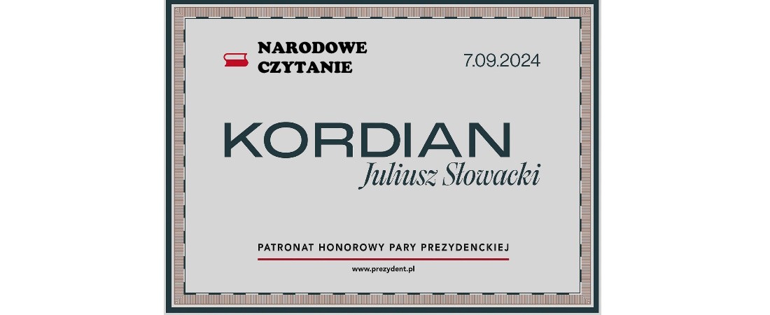Narodowe Czytanie w szkolnym radiowęźle.