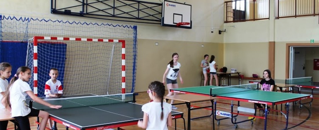 Gminny turniej tenisa stołowego dzieci
