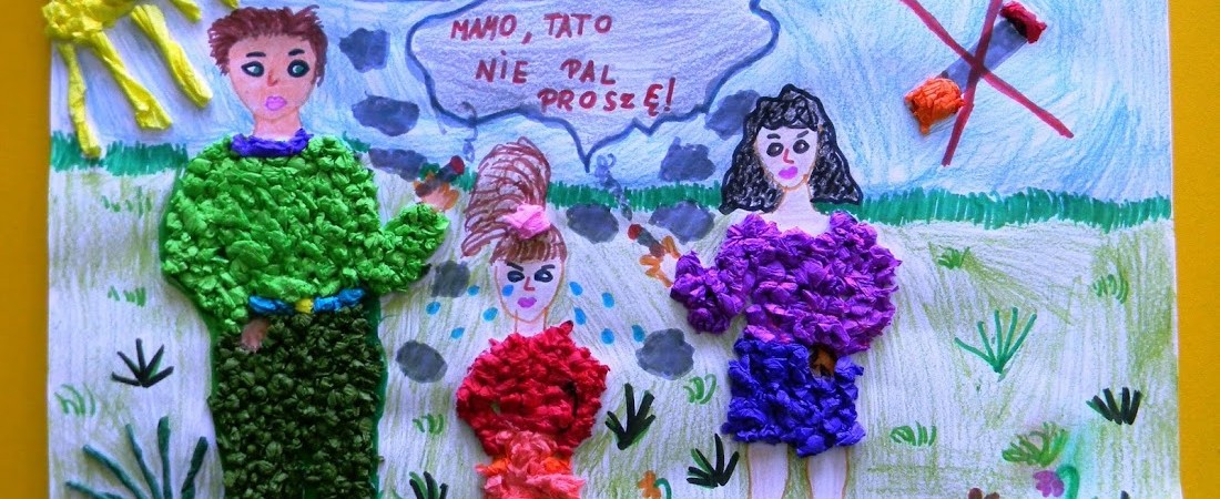 Podsumowanie konkursu plastycznego "Nie pal przy mnie proszę"
