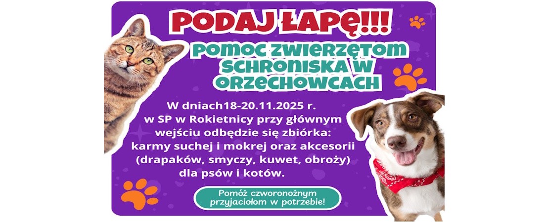 "Podaj łapę"