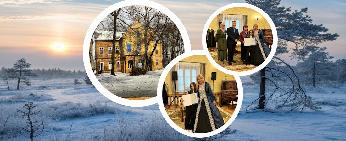 Ola Bała laureatką konkursu ,,Śniegiem otulone, zabytki wokół Ciebie”
