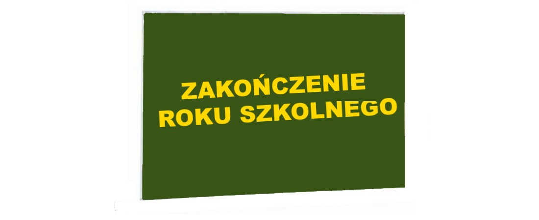 UROCZYSTE ZAKOŃCZENIE  ROKU SZKOLNEGO 2025/2026