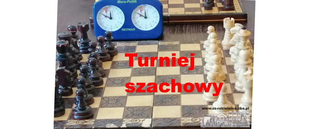 Szkolny Turniej szachowy pt.: ,,Trzeźwa głowa”.