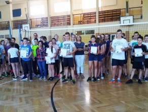 Gminny "Wakacyjny" Turniej Mini Piłki Siatkowej Dziewcząt i Chłopców