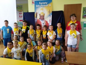 WYNIKI KONKURSU    WIEDZY  O  PATRONIE   NASZEJ   SZKOŁY    ŚW.  JANIE   PAWLE  II