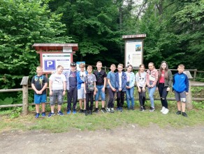 Wycieczka klasy V nad Solinę