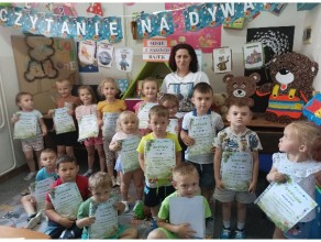 Zakończenie akcji „Czytanie na dywanie”