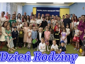 Przedszkolaki świętują Dzień Rodziny