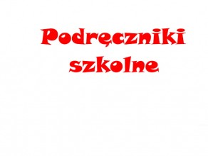 Ogłoszenie - podręczniki
