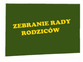 Zebranie Rady Rodziców