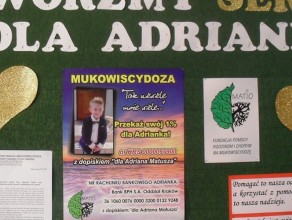 Otwórzmy serce dla Adrianka