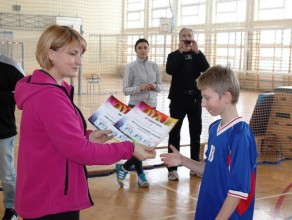 Powiatowe Igrzyska Młodzieży Szkolnej w Mini Piłce Siatkowej Chłopców