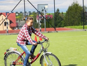 Ćwiczenia z ruchu rowerowego- klasa IV
