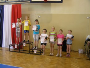 Turniej tenisa stołowego z okazji Dnia Dziecka