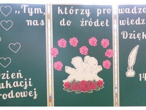 „Tym, którzy prowadzą nas do źródeł wiedzy … Dziękujemy”