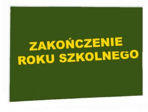 UROCZYSTE ZAKOŃCZENIE  ROKU SZKOLNEGO 2025/2026