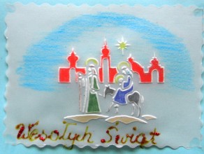 Kartki okolicznościowe na Boże Narodzenie