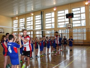 Pokazowy trening piłki siatkowej w Rokietnicy